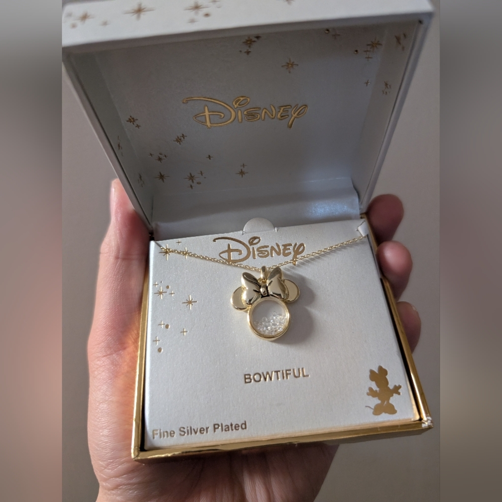 Brand New Disney Fine Silver Plated Necklace